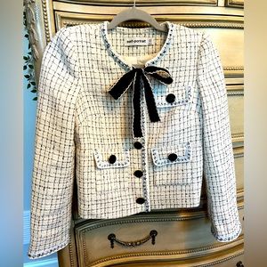 Self portrait tweed jacket!